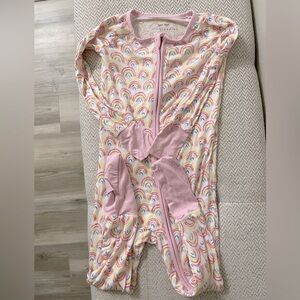 Little Sleepies Pastel Rainbows 2T